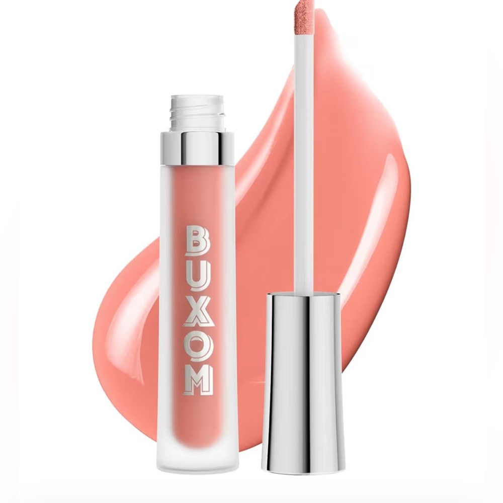 BUXOM Full-On Plumping Lip Cream, Hydrating Lip Plumper Gloss (Bellini)